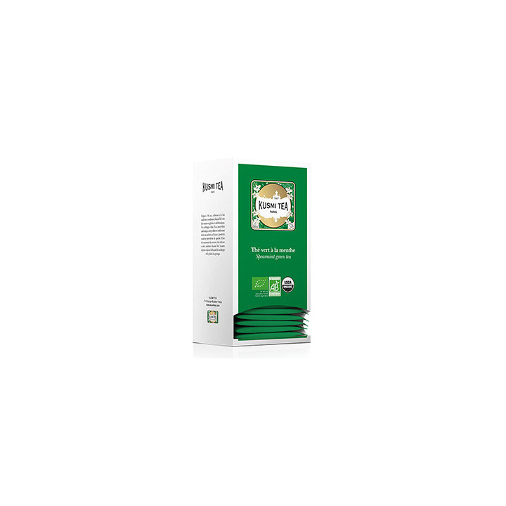 25 Sachets de Thé Vert à la Menthe Nanah Kusmi Tea