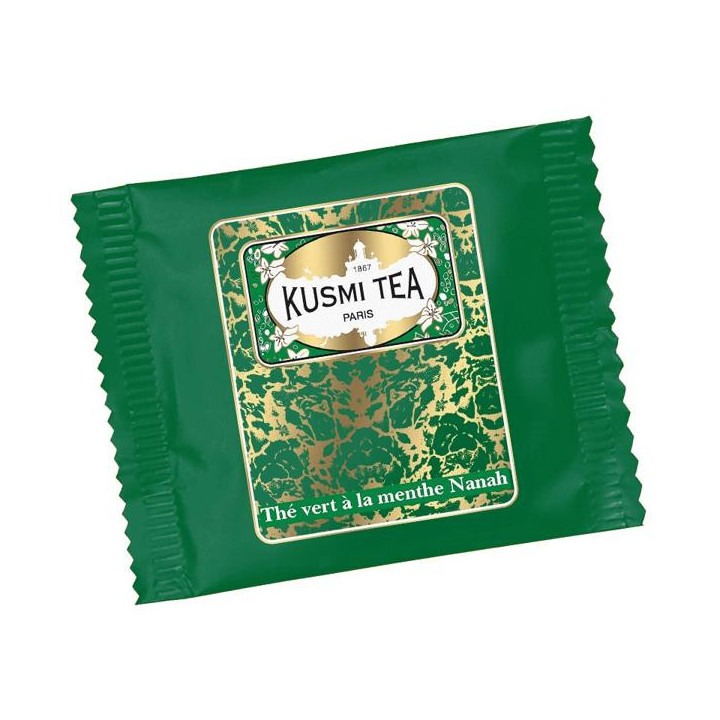 25 Sachets de Thé Vert à la Menthe Nanah Kusmi Tea