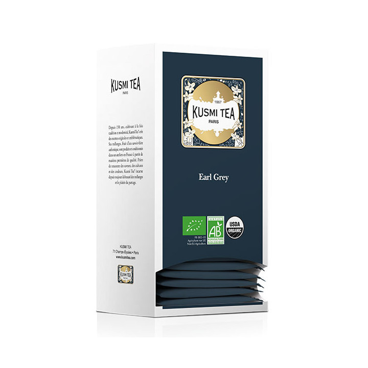 25 Sachets de Thé Earl Grey Kusmi Tea