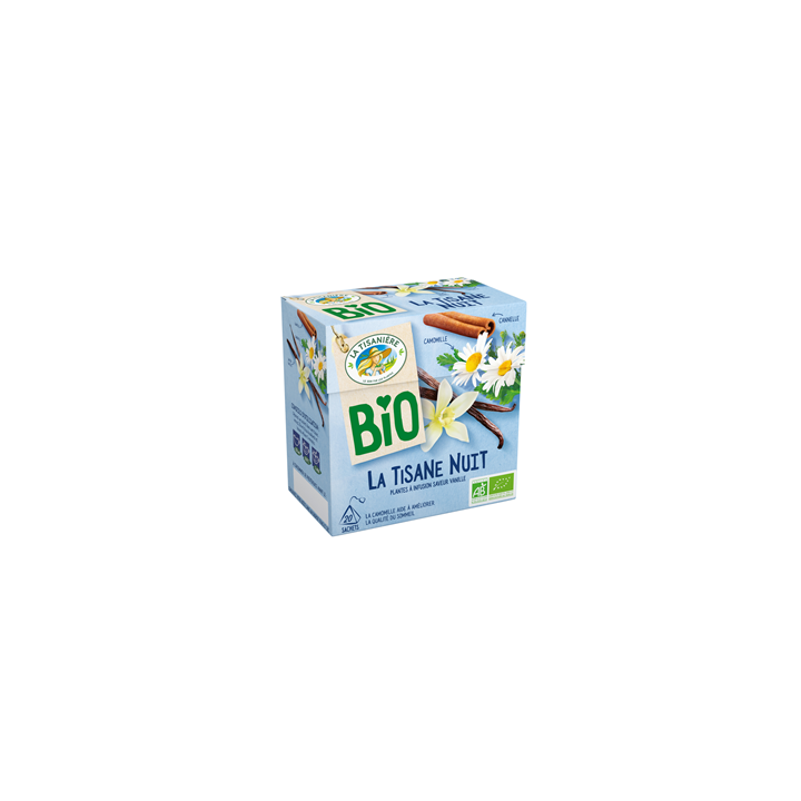 20 Sachets D'Infusion Bio Nuit La Tisanière