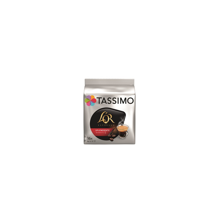 16 Dosettes de Café L'Or Espresso Spendente Tassimo