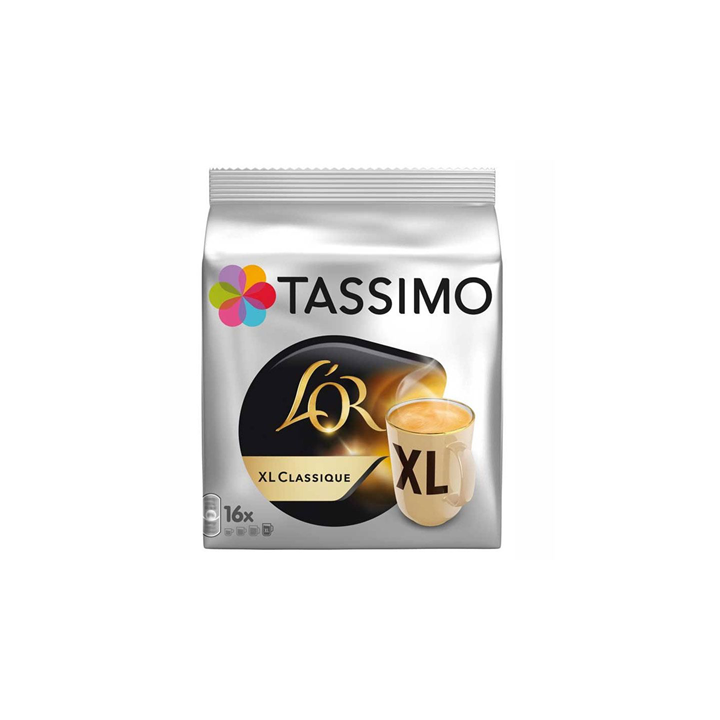 16 Dosettes de Café L'Or XL Classique Tassimo