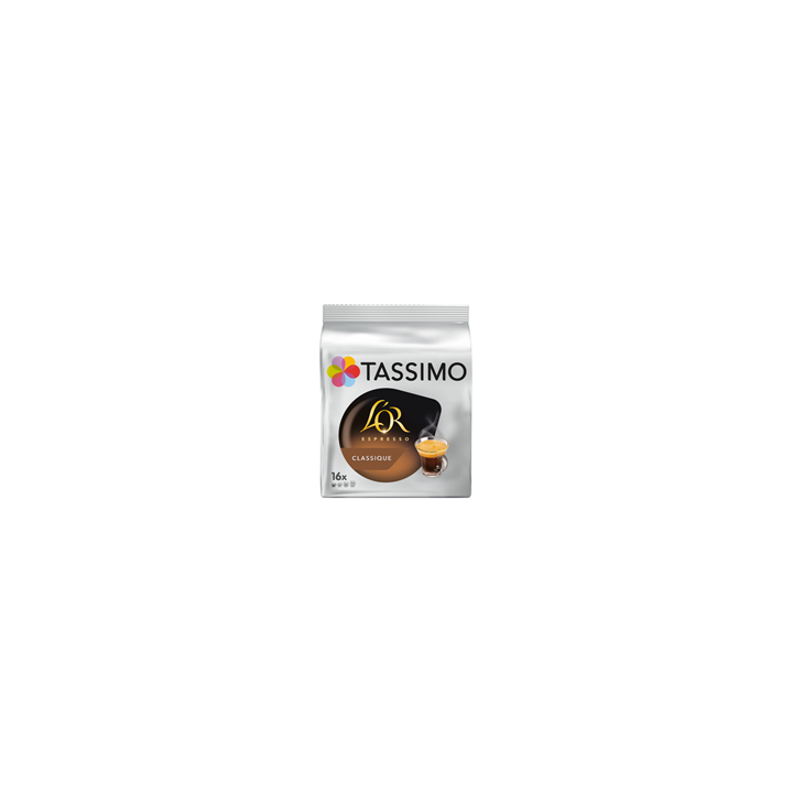 16 Dosettes de Café Espresso Classique Tassimo