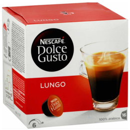 16 Dosettes de Café Lungo Dolce Gusto Nescafé