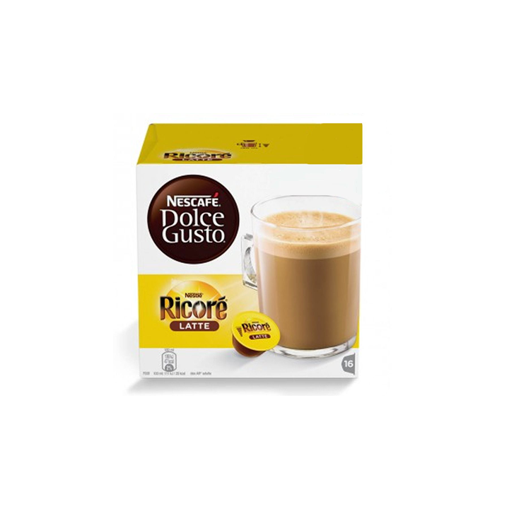 16 Dosettes de Ricoré Latté Dolce Gusto Nescafé
