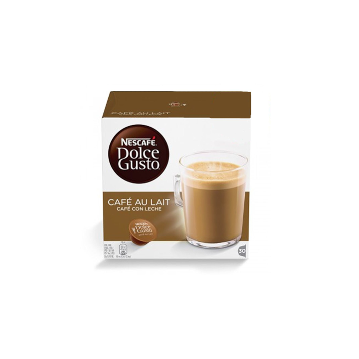 30 Dosettes de Café au Lait Dolce Gusto Nescafé