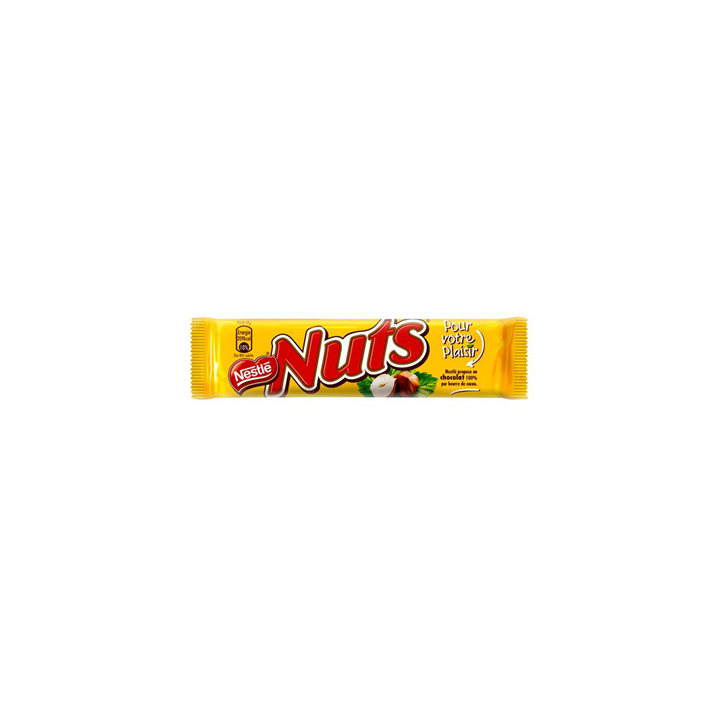 24 Barres Chocolatées Nuts 24 x 42 G