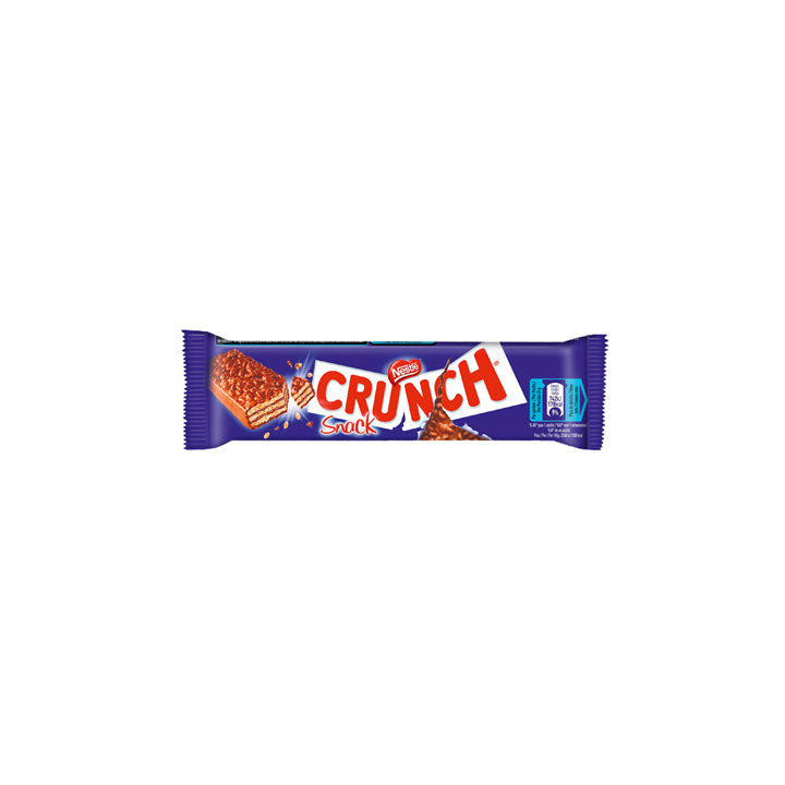 28 Barres Chocolatées de Crunch Snack 28 x 37 G
