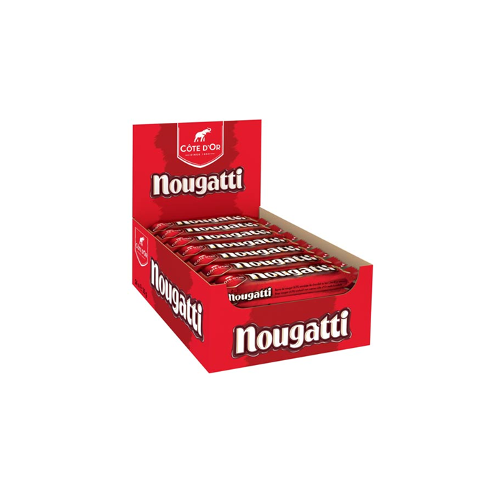 24 Barres Chocolatées de Côte d'Or Nougatti 24 x 30 G