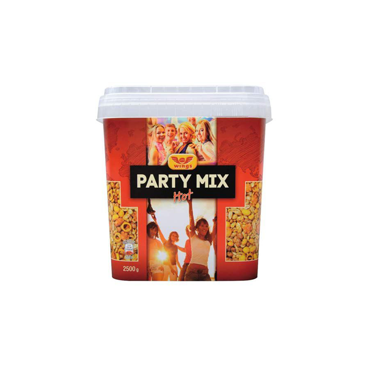2.5 Kilos de Mélange Apéritif Party Mix Hot Wings 2.5 KG