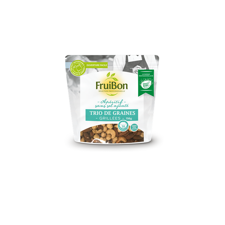 Trio de Graines Grillées Fruibon 750 G