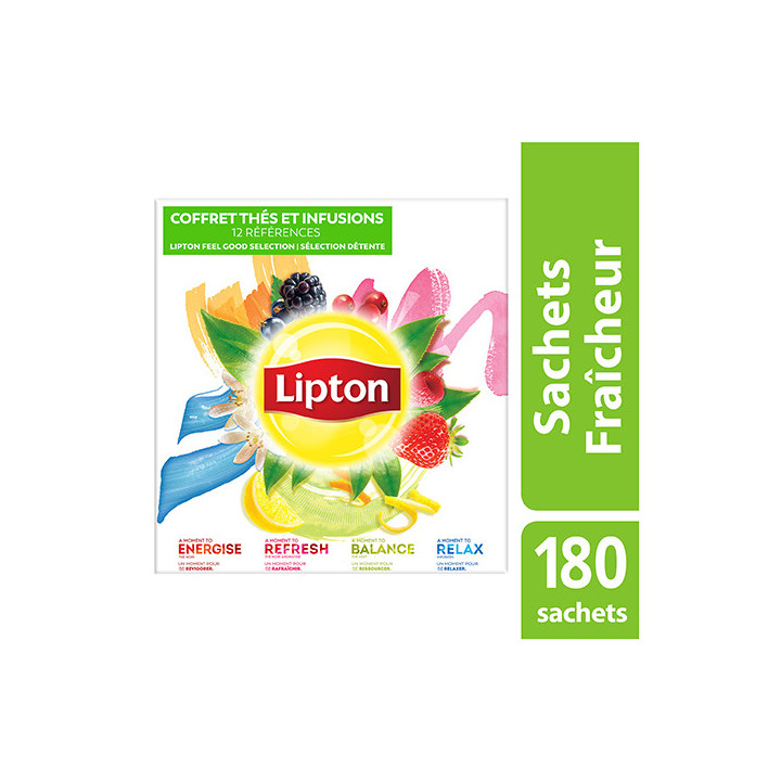 Coffret Thés et Infusions 180 Sachets