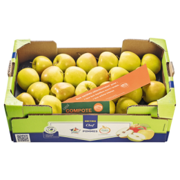 Pomme Golden Calibre 136/180 MC Catégorie 1 - 8 kg France (Vendu au Colis)