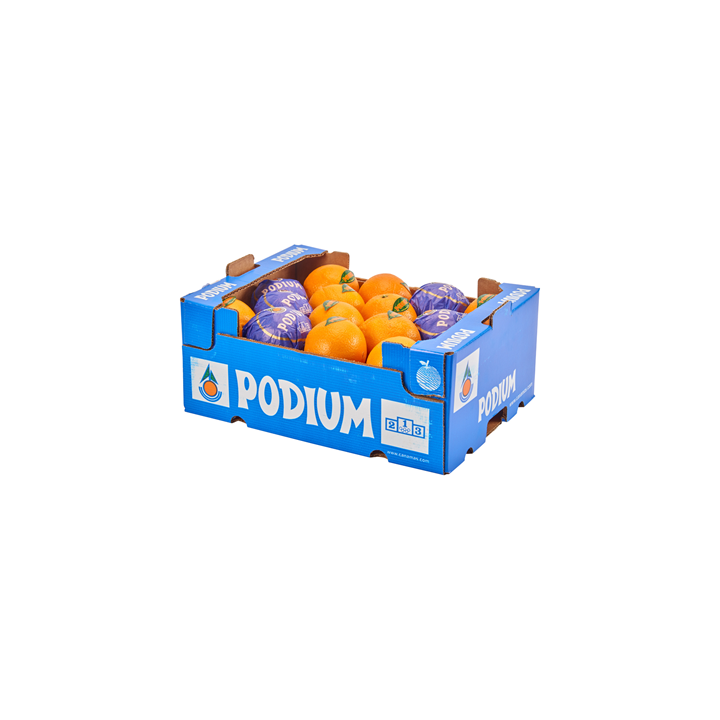 Orange Navel Calibre 4 Podium Catégorie 1 Espagne