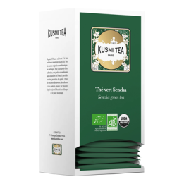 25 Sachets de Thé Vert Gunpowder Kusmi Tea