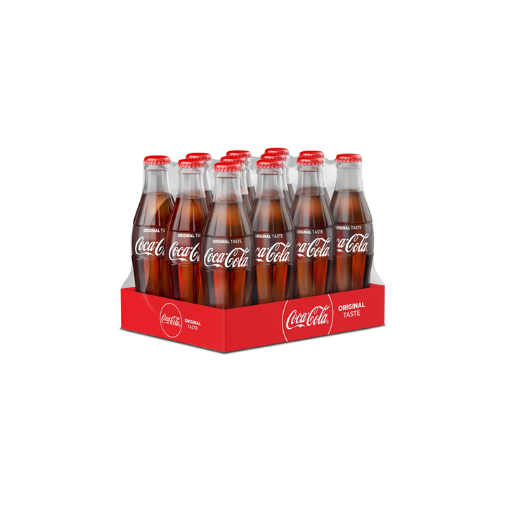 24 Bouteilles de Coca-Cola en Verre 24 x 25 CL