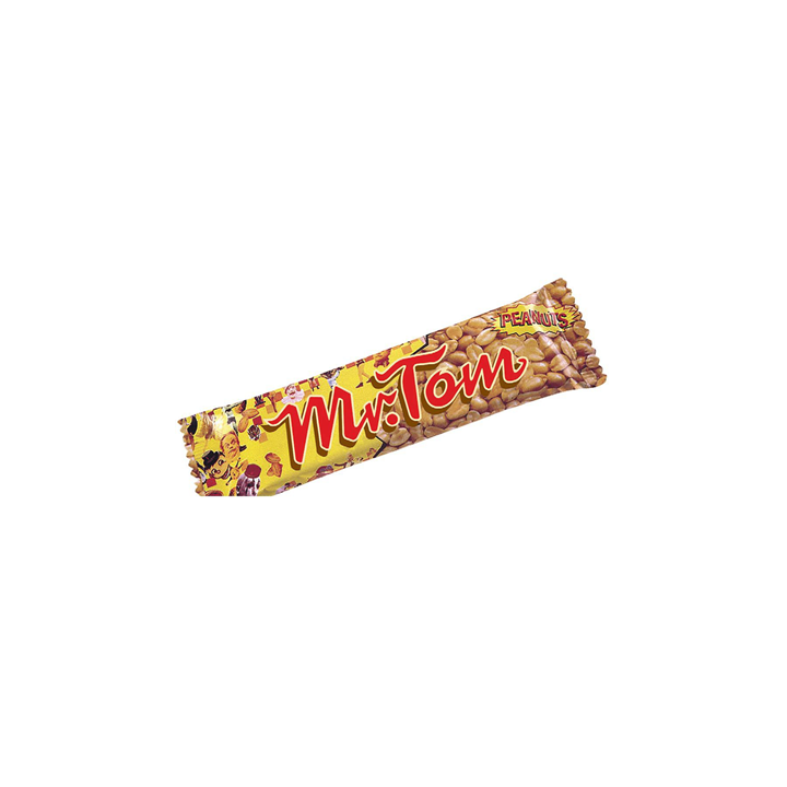 36 Barres de Cacahuètes Enrobées de Caramel Mr. Tom 36 x 40 G