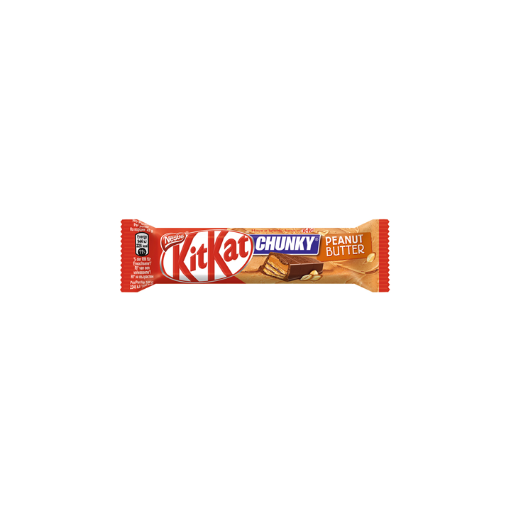 24 Barres Chocolatées Kit Kat Chunky Peanut Butter 24 x 40 G