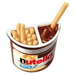 12 Pots de Nutella&Go le Nutella à emporter! 12 x 52 G