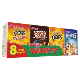8 Mini Packs de Céréales Variety Kellogg's 215 G