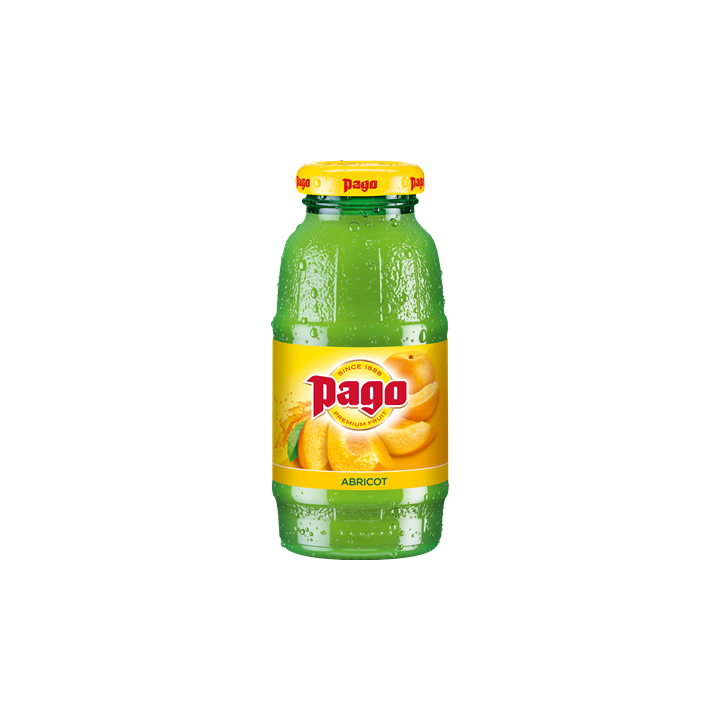 12 Bouteilles en Verre de Nectar D'Abricot Pago 12 x 20 CL