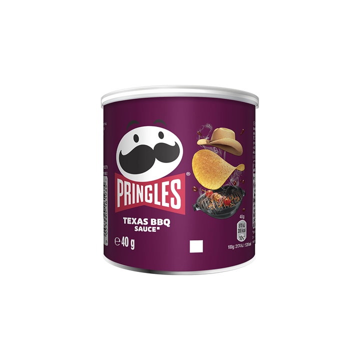 12 Paquets de Mini Pringles Barbecue 12 x 40 G