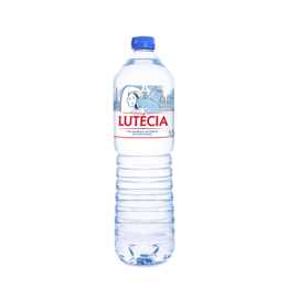 6 Bouteilles d'Eau Minérale Naturelle Lutécia 6 x 1.5 L