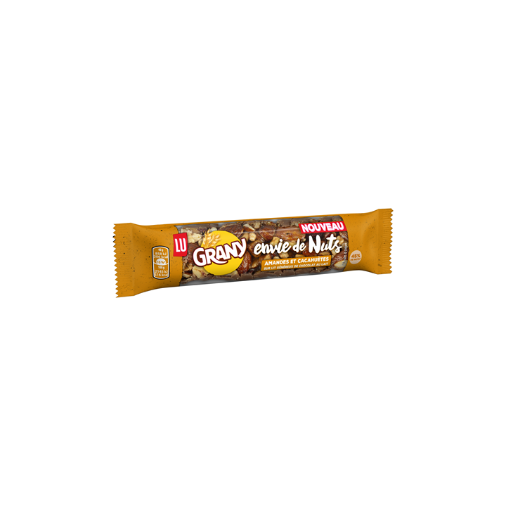 15 Barres Amandes et Cacahuètes Grany 15 x 40 G