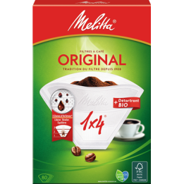 Filtre à café détartrant 1X4 x 80 Melitta - Grossiste boissons, fournisseur de boissons, boissons en gros avec ClicMarket