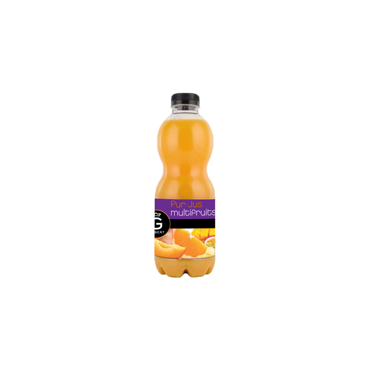 6 Bouteilles de Pur Jus Multifruits Gilbert 6 X 1 L - Grossiste boissons, fournisseur de boissons, boissons en gros avec ClicMar
