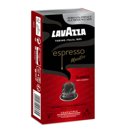 10 Capsules de Café Espresso Maestro Classico Intensité 9 Lavazza - Grossiste boissons, fournisseur de boissons, boissons en gro