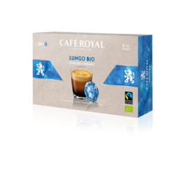 50 Capsules Office Pads de Café Lungo BIO Intensité 3/10 Café Royal - Grossiste boissons, fournisseur de boissons, boissons en g