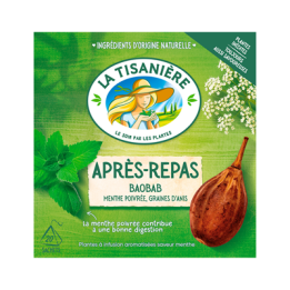 25 Sachets d'Infusion Après-Repas La Tisanière - Grossiste boissons, fournisseur de boissons