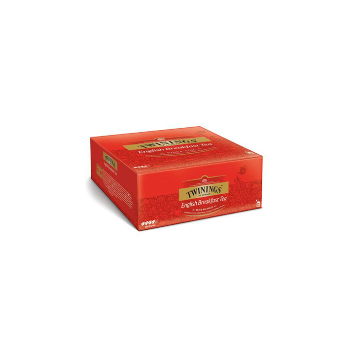 25 Sachets de Thé English Breakfast Twinings - Grossiste boissons, fournisseur de boissons, boissons en gros