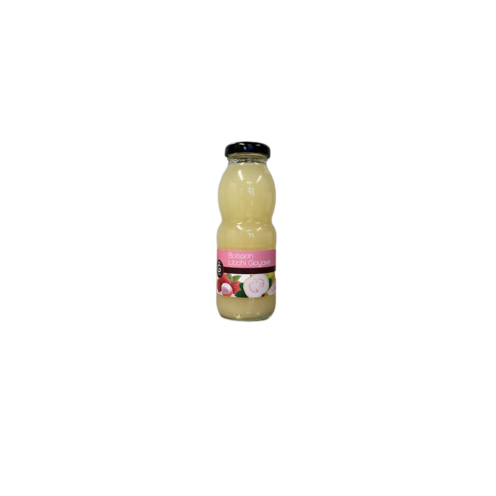 12 Bouteilles en Verre de Jus de Litchi Goyave Gilbert 12 x 25 CL - Grossiste boissons, fournisseur de boissons, boissons en gro