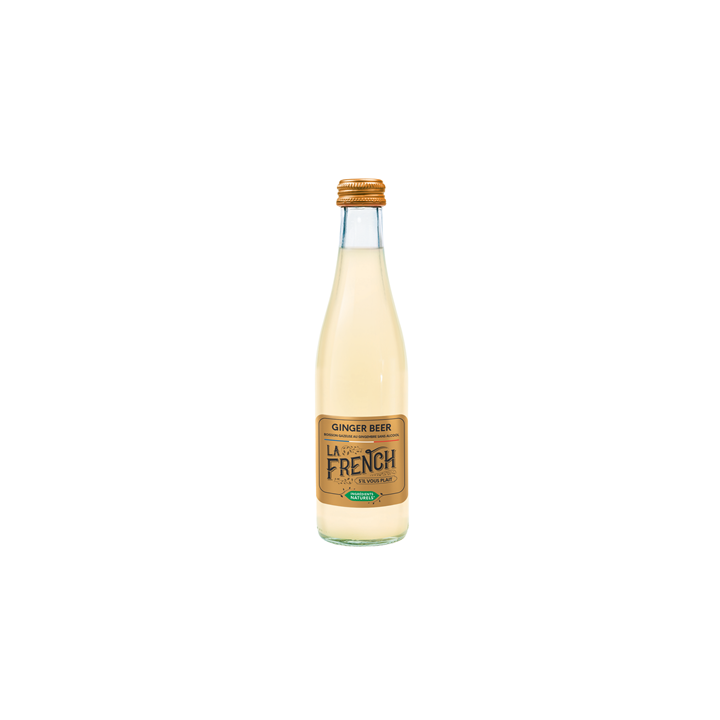 24 Bouteilles en Verre La French S'Il Vous Plait Ginger Beer BIO 24 x 25 CL - Grossiste boissons, fournisseur de boissons, boiss