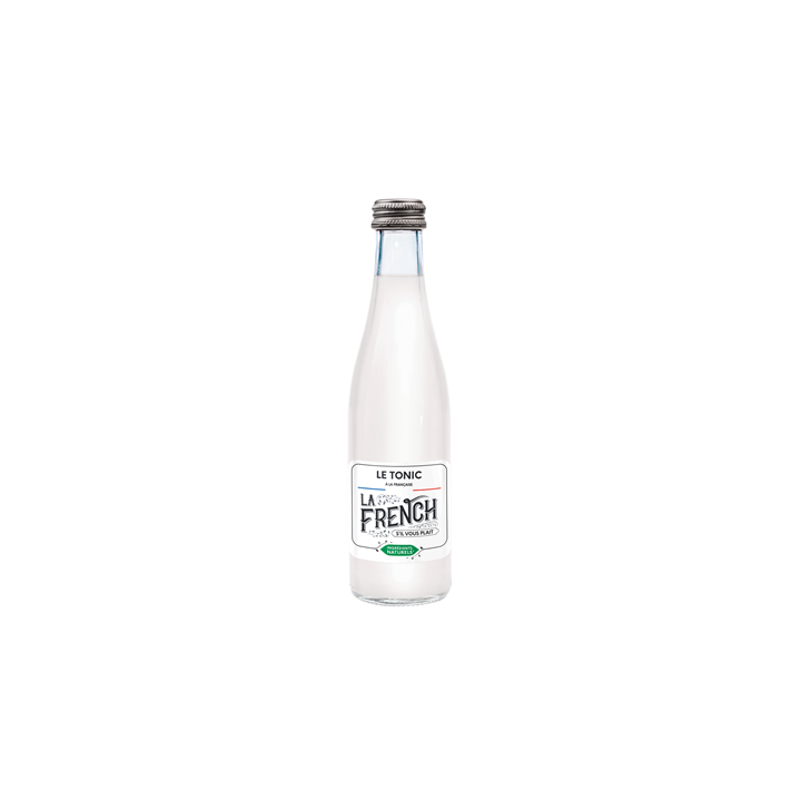 24 Bouteilles en Verre de La French S'Il Vous Plait La French Le Tonic BIO 24 x 25 CL - Grossiste boissons, fournisseur de boiss