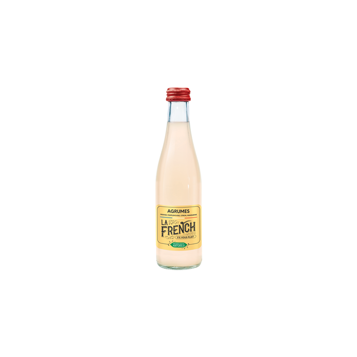 24 Bouteilles en Verre de La French S'Il Vous Plait Agrumes BIO 24 x 25 CL - Grossiste boissons, fournisseur de boissons, boisso