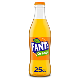 24 Bouteilles de Fanta Orange en Verre Consigné 24 x 25 CL - Grossiste boissons, fournisseur de boissons, boissons en gros avec
