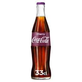 24 Bouteilles de Coca-Cola Cherry en Verre Consigné 24 x 33 CL - Grossiste boissons, fournisseur de boissons, boissons en gros a