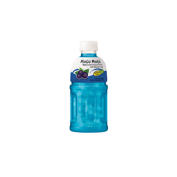 24 Bouteilles de Mogu Mogu Jus de Cassis et Nata Coco 24 x 32 CL - Grossiste boissons, fournisseur de boissons, boissons en gros