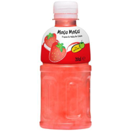 24 Bouteilles de Mogu Mogu Jus de Fraise et Coco Nata 24 x 32 CL - Grossiste boissons, fournisseur de boissons, boissons en gros
