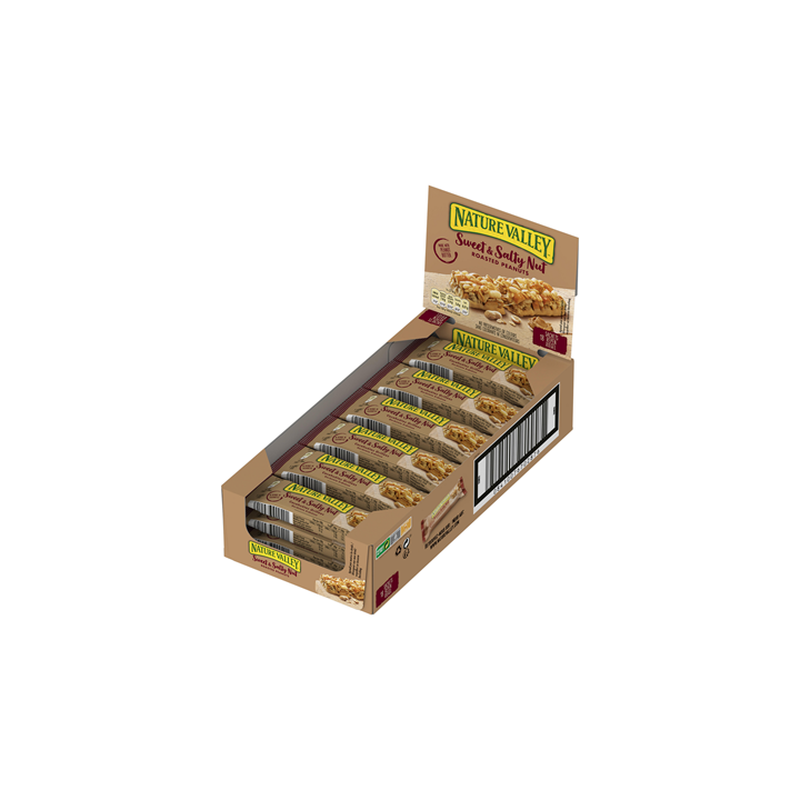 18 Barres de Céréales Sweet & Salty Nut Nature Valley 18 x 30 G - Grossiste boissons, fournisseur de boissons, boissons en gros