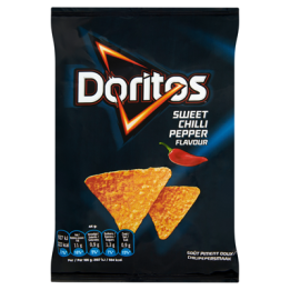 20 Paquets de Chips Tortillas Goût Sweet Chili Doritos 20 x 44 G - Grossiste boissons, fournisseur de boissons, boissons en gros