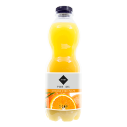 6 Bouteilles de Pur Jus d'Orange Avec Pulple Gilbert 6 X 1 L - Grossiste boissons, fournisseur de boissons, boissons en gros ave