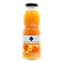 24 Bouteilles de Gilbert Jus d'Abricot 24 x 25 CL - Grossiste boissons, boissons en gros avec ClicMarket