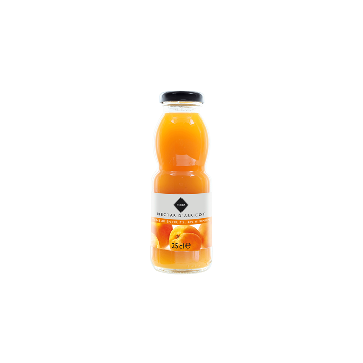 24 Bouteilles de Gilbert Jus d'Abricot 24 x 25 CL - Grossiste boissons, boissons en gros avec ClicMarket