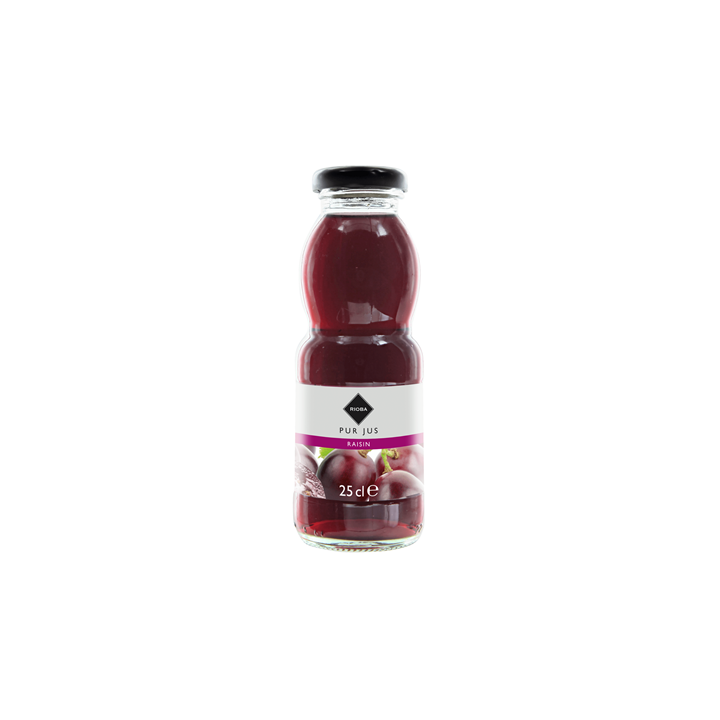 12 Bouteilles en Verre de Jus de Raisin Gilbert 12 x 25 CL - Grossiste boissons, fournisseur de boissons, boissons en gros avec