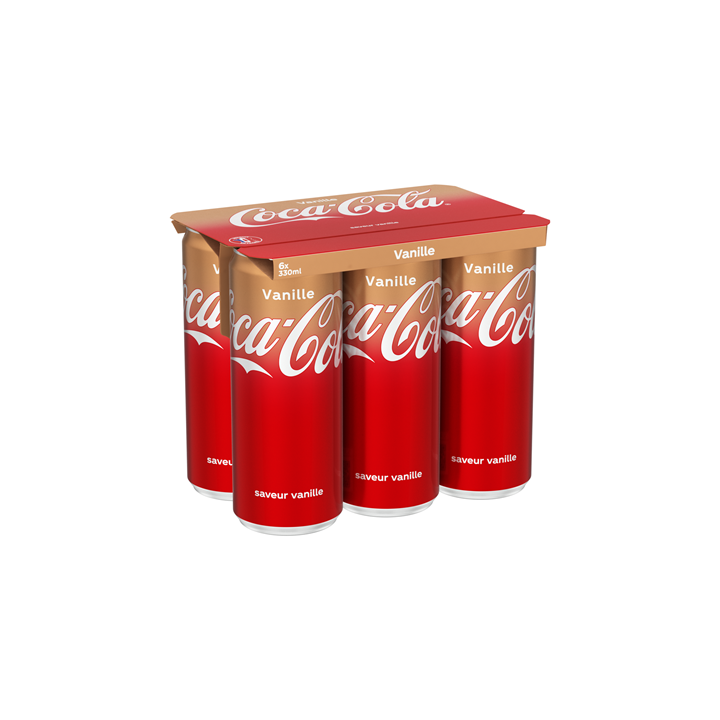 24 Canettes de Coca-Cola Vanille 24 x 33 CL - Grossiste boissons, fournisseur de boissons, boissons en gros avec ClicMarket