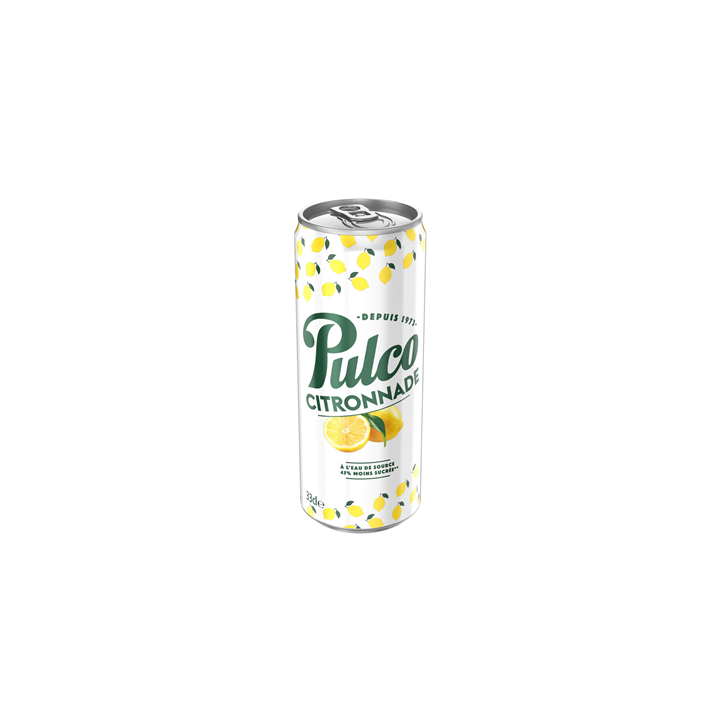 12 Canettes de Pulco Citronnade 12 x 33 CL - Grossiste boissons, fournisseur de boissons, boissons en gros avec ClicMarket